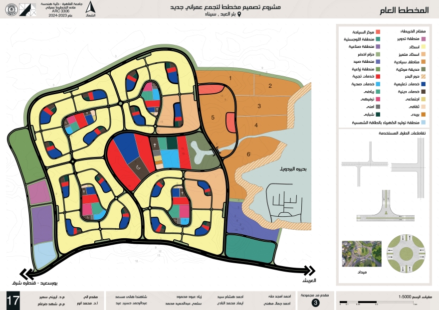 BIR EL ABD 城市规划丨开罗大学工程学院-23