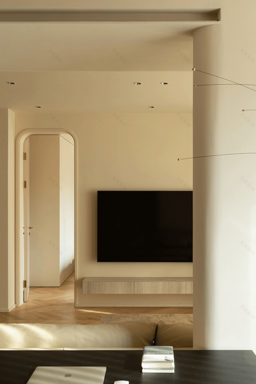 极简中古风私宅设计,享慵懒生活-36