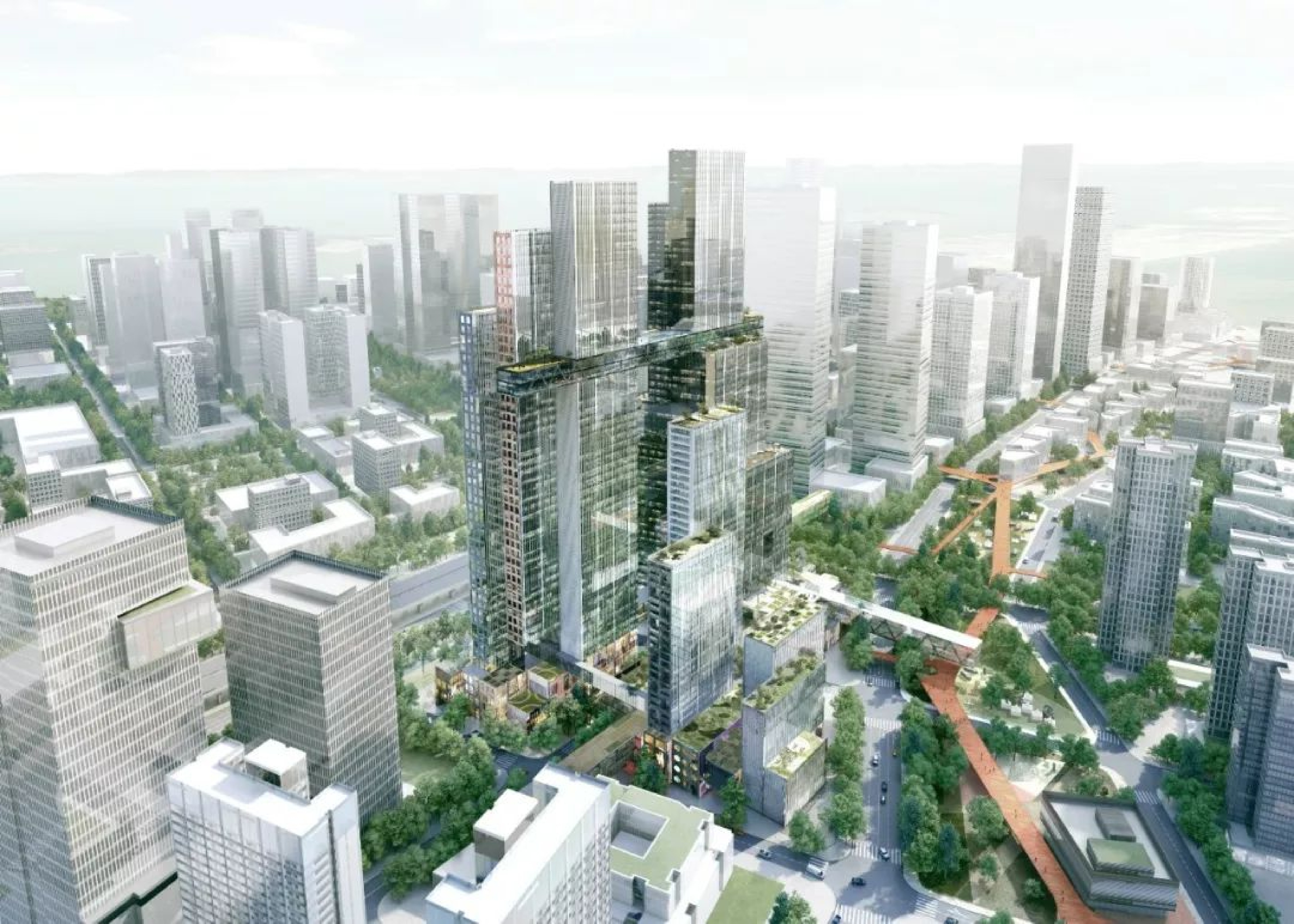 中国前海妈湾深港国际服务城标识系统丨中国深圳丨深圳上行线-4