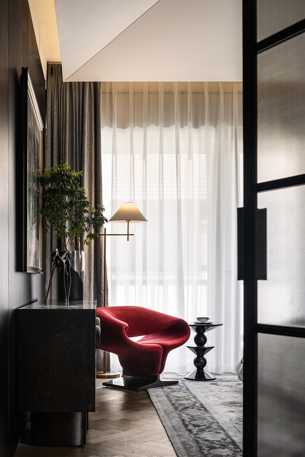 杭州万科公望别墅样板间丨中国杭州丨李益中空间设计-68