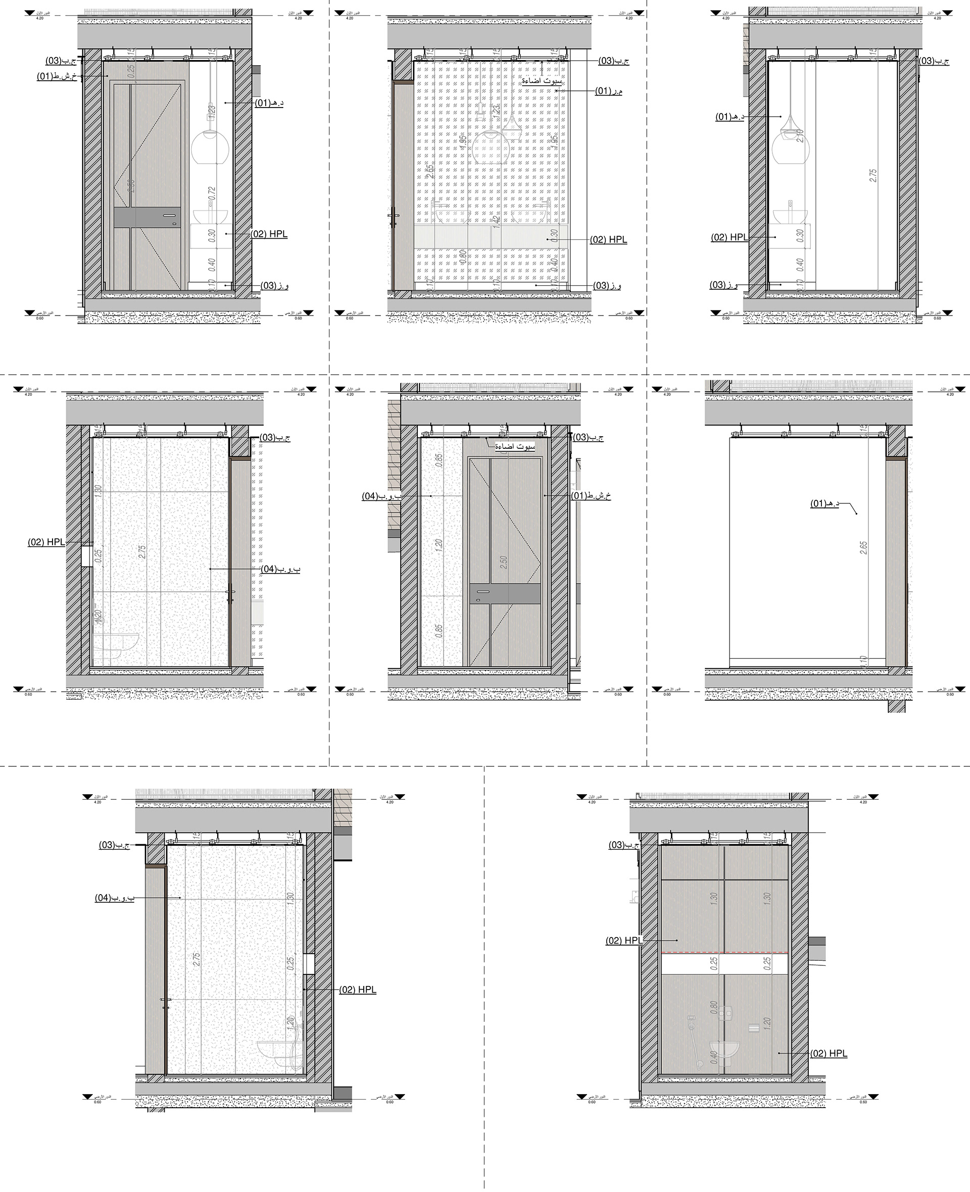 M·K· Classic Villa 室内外设计丨沙特阿拉伯丨Bariq Consultants-85