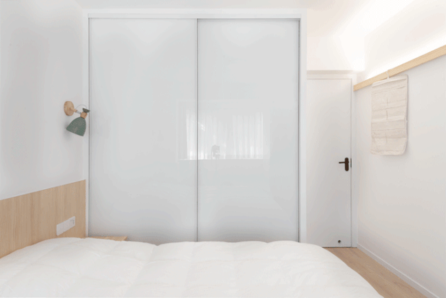 上海 40 平米老公房“条头糕”式改造，走道变身为多功能空间-39