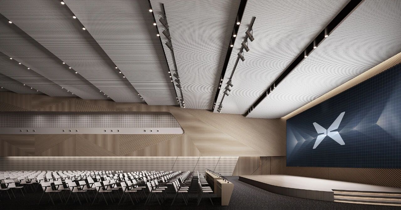 小鹏汽车新总部丨中国广州丨建筑事务所孙伟团队,华阳国际-27