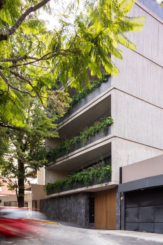 墨西哥垂直住宅楼 AN 867丨CRB Arquitectos-10