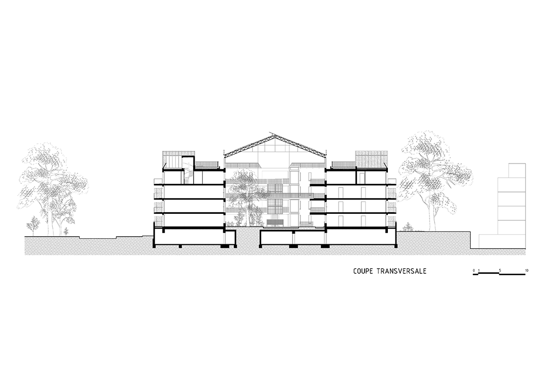 新作 | 洒满阳光的大船：法国UTOPIA住宅 / Champenois Architectes-34