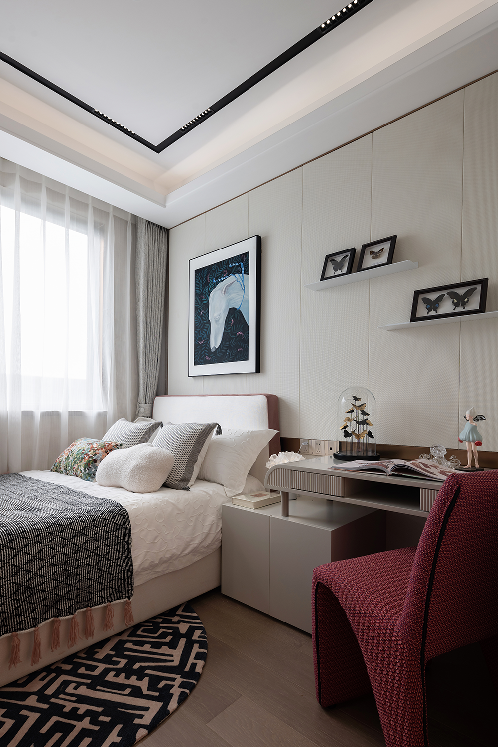 东华滨江新城下叠样板间丨中国湖南丨大伟室内设计(北京)有限公司,北京德方圆文化创意有限公司-34