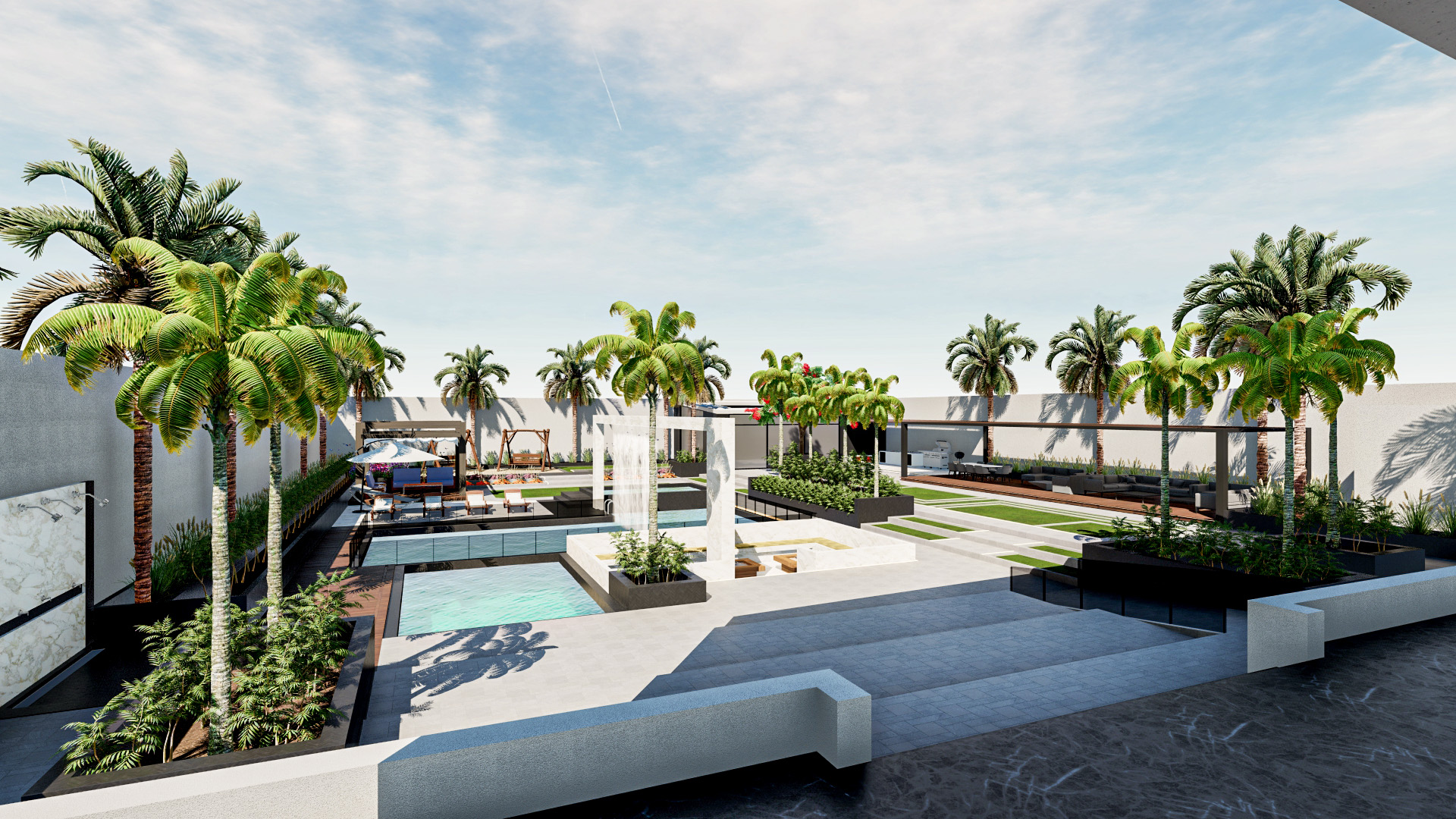 达曼别墅景观设计丨印度达曼-19