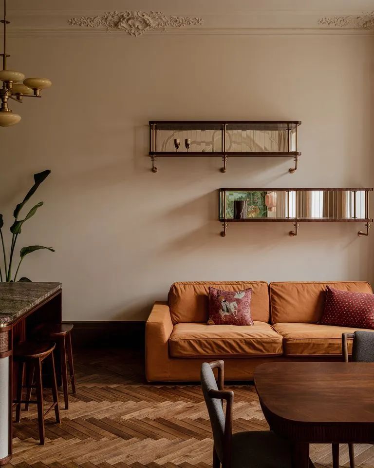 波兰复古公寓设计丨波兰华沙丨Natalia Stosio-25