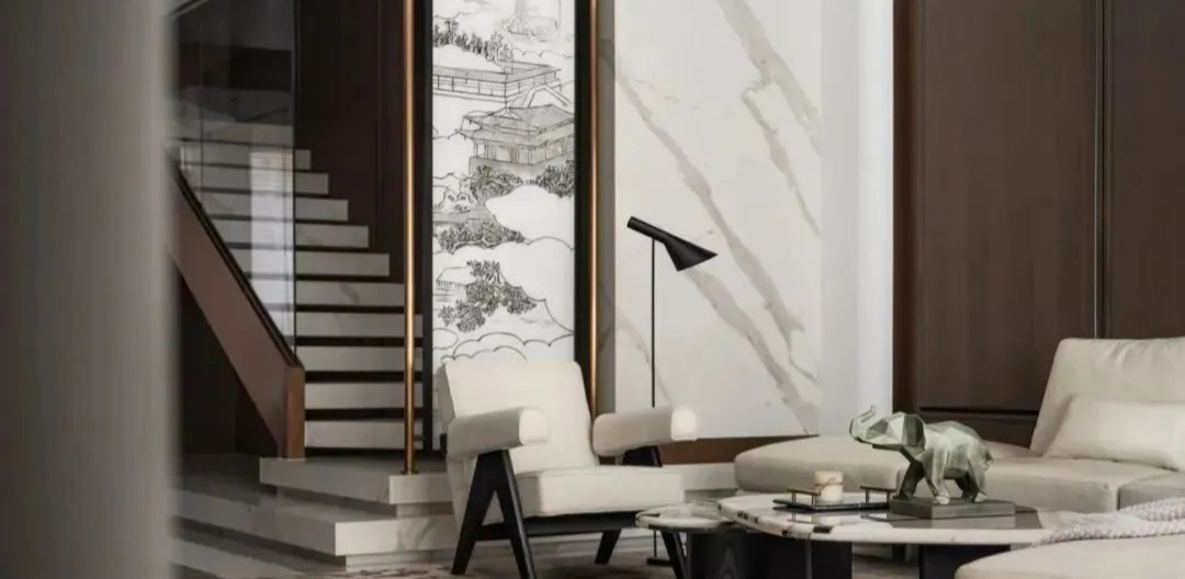 新中式湖居别墅丨中国武汉丨武汉得间设计-14