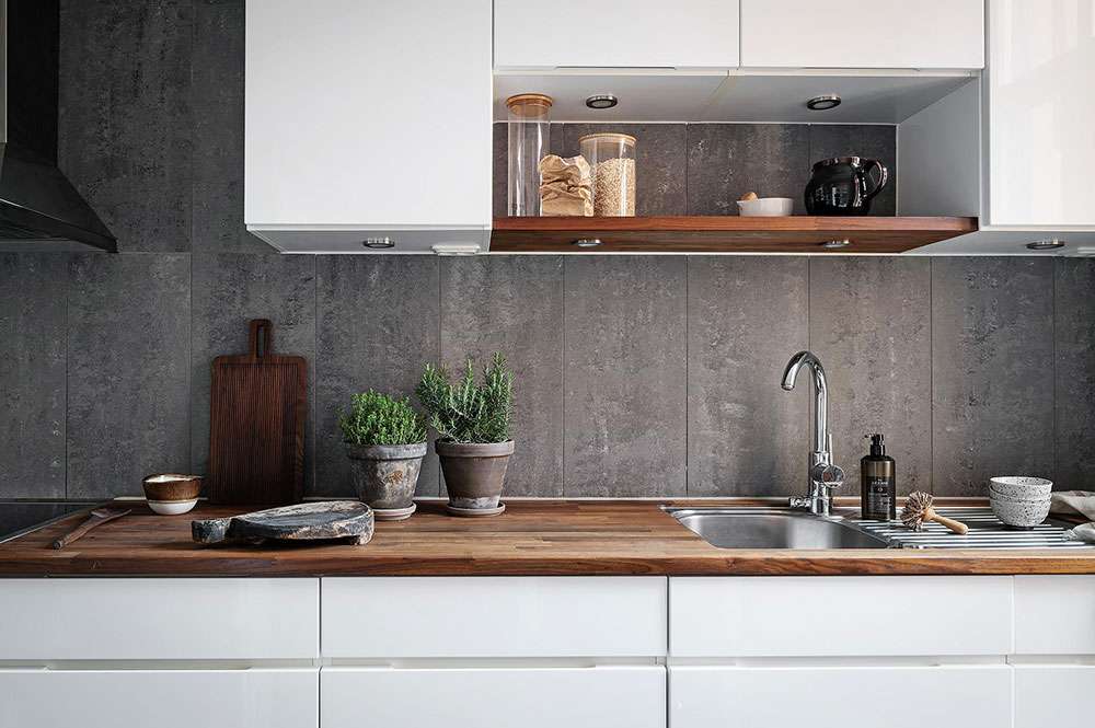 温馨时尚的 80 平米斯堪的纳维亚风格公寓-15