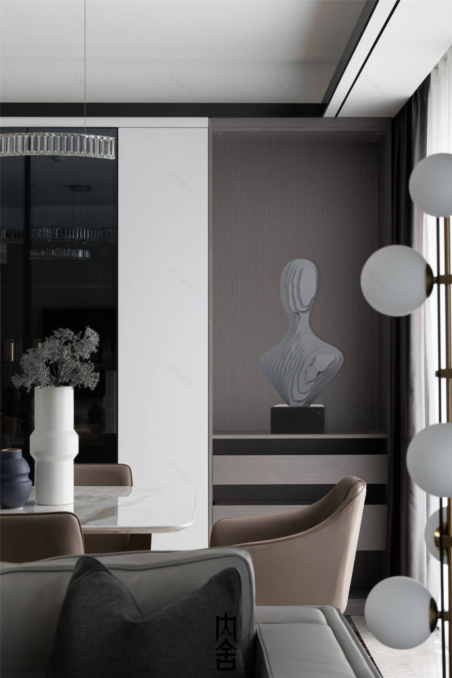 现代简约风 · 邂逅 · 中南樾府 · 软装设计丨内舍软装·饶江燕-16
