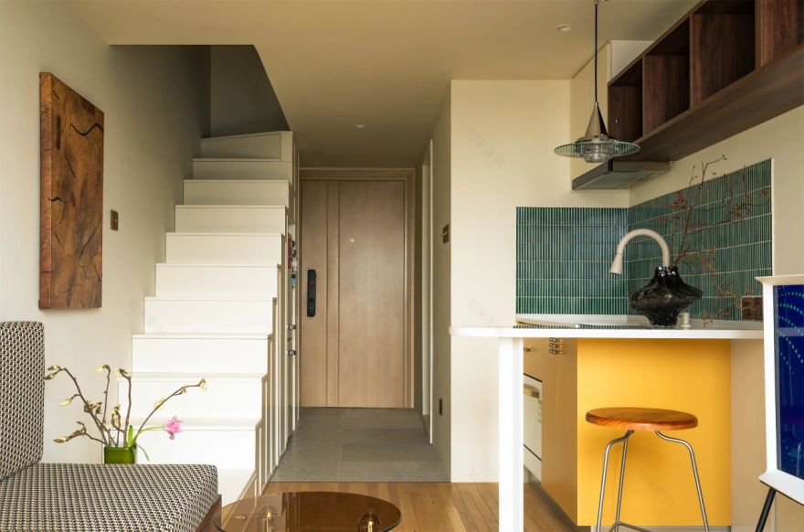 36㎡复式独居小窝设计丨中国广州丨郑西西-73