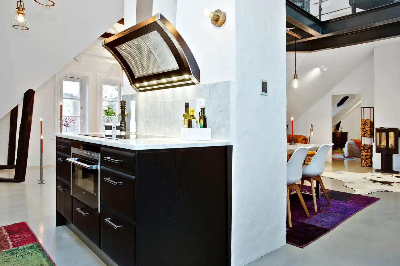 瑞典独特 Loft 设计，玻璃钢 mezzanine 打造惊艳阅读空间-13