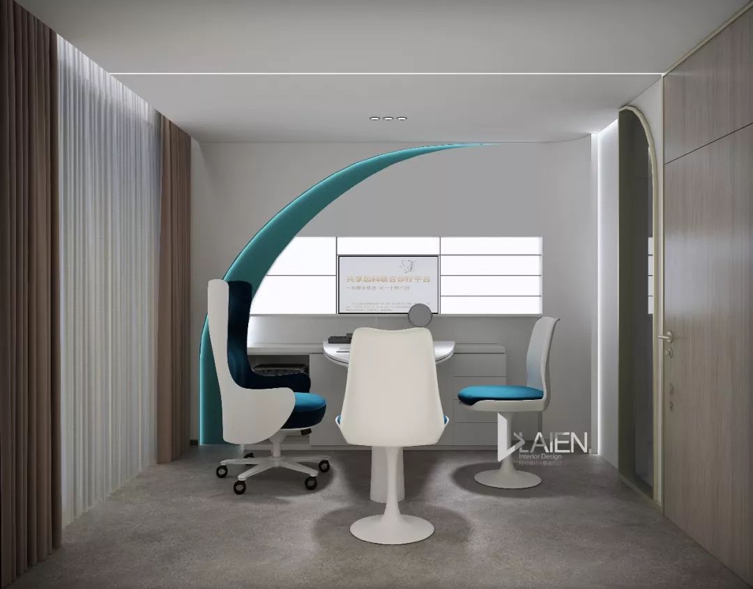 上海福鑫口腔 | 现代时尚的医疗空间设计-35