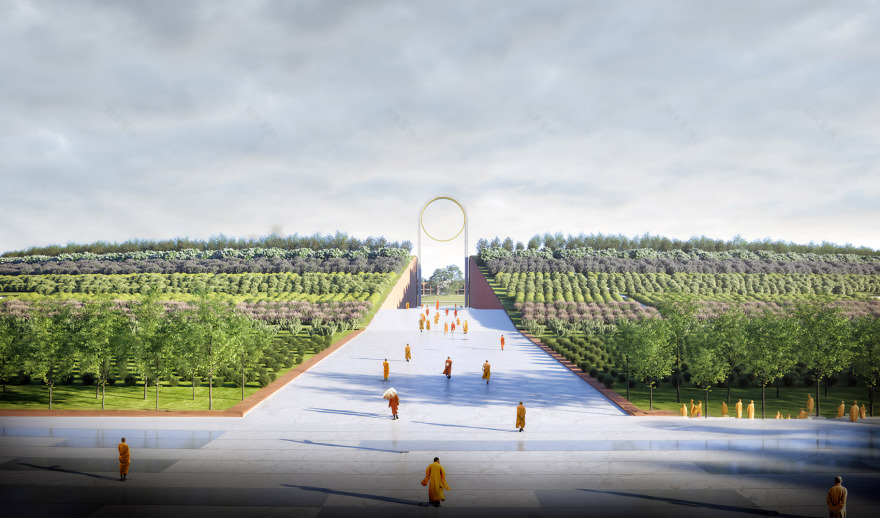 拉玛格拉玛佛塔总体规划丨尼泊尔蓝毗尼丨博埃里事务所-18