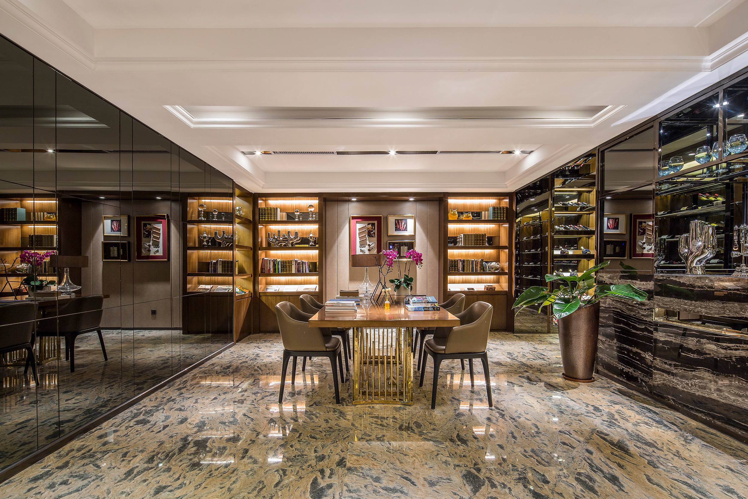 【榀格设计】依云雍景湾别墅样板房丨中国佛山-8