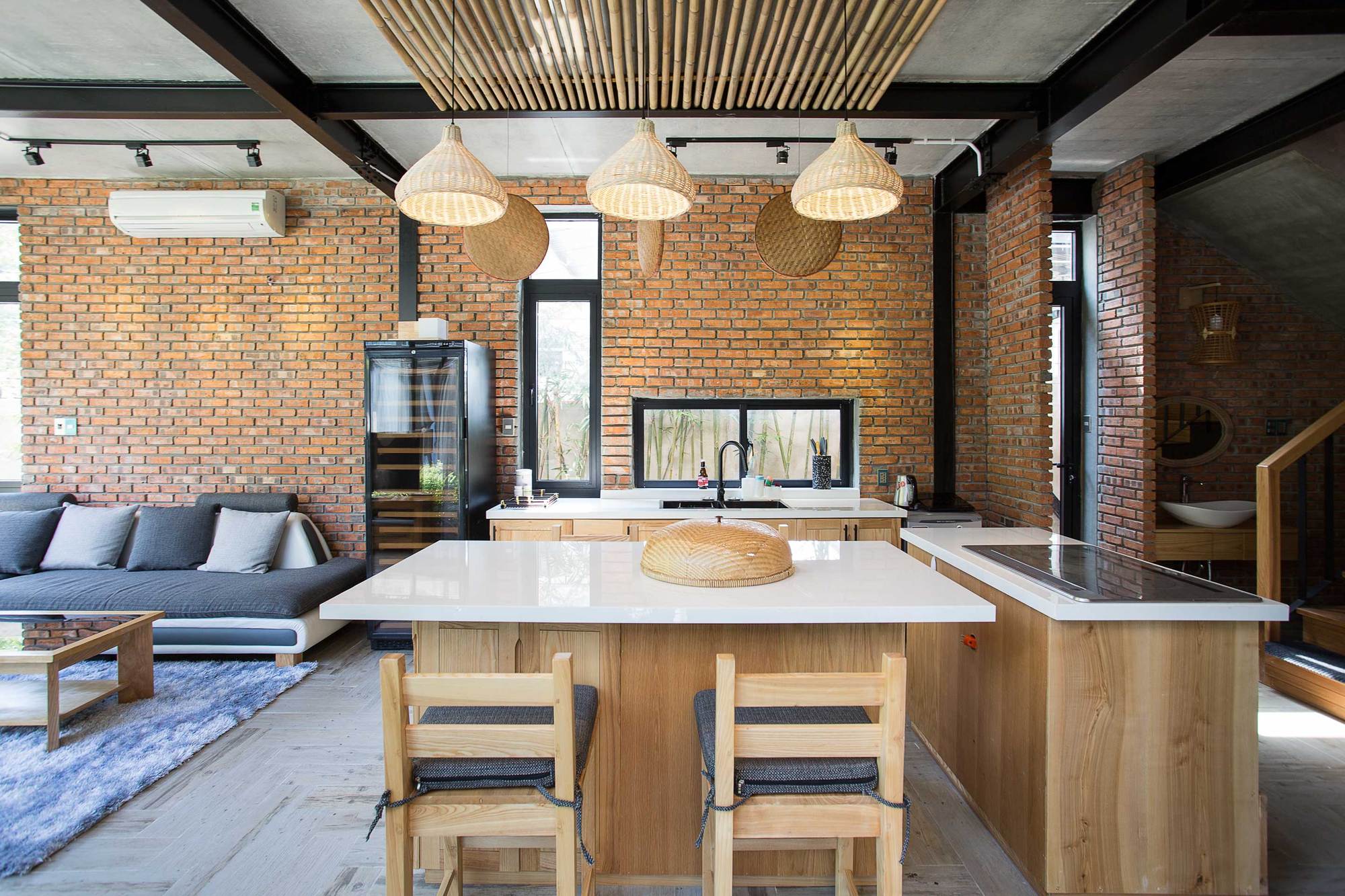 山间双户共享家园·Sơn Trà半岛自然美景中的简约别墅设计-27