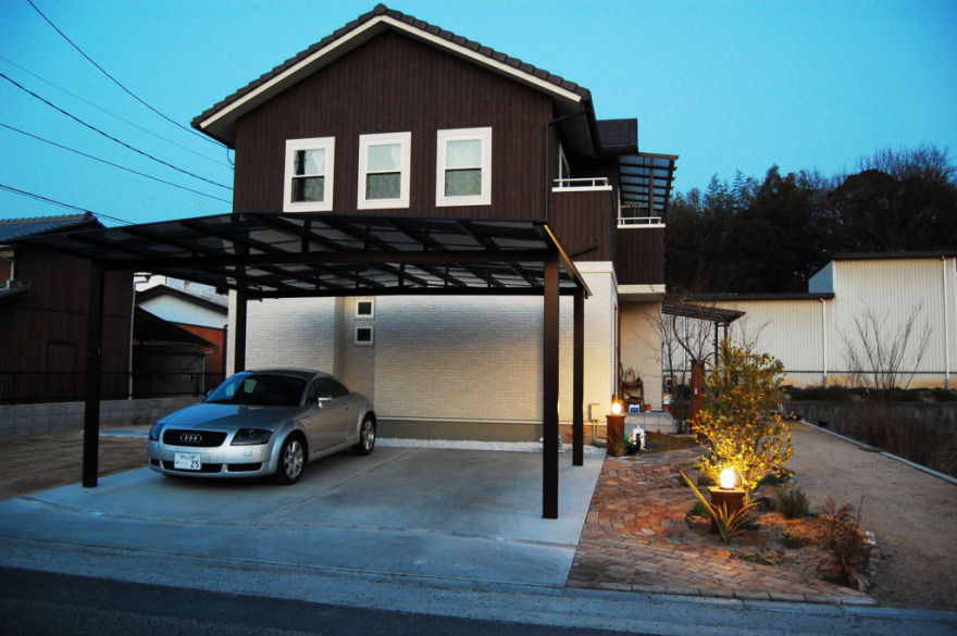 北欧调住宅新筑外构及花园项目-11