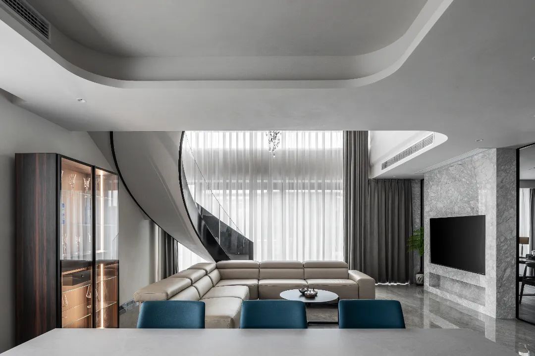 上海宝华源墅 330㎡轻奢设计丨中国上海丨尚层别墅装饰-36