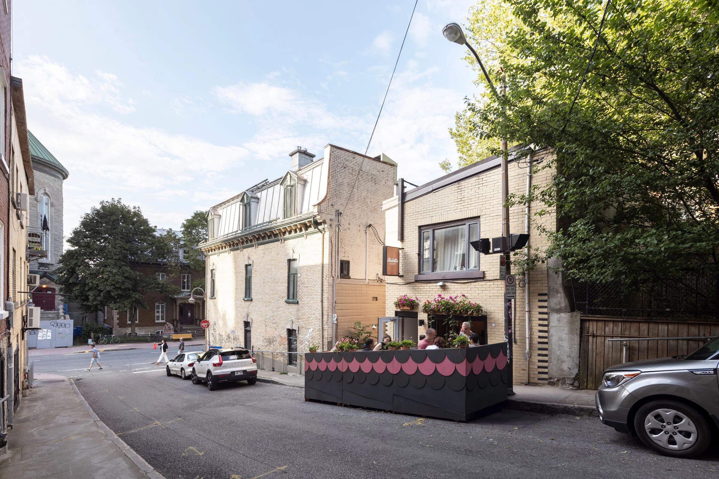 Buvette Scott 公园丨加拿大魁北克丨Quinzhee Architecture-5