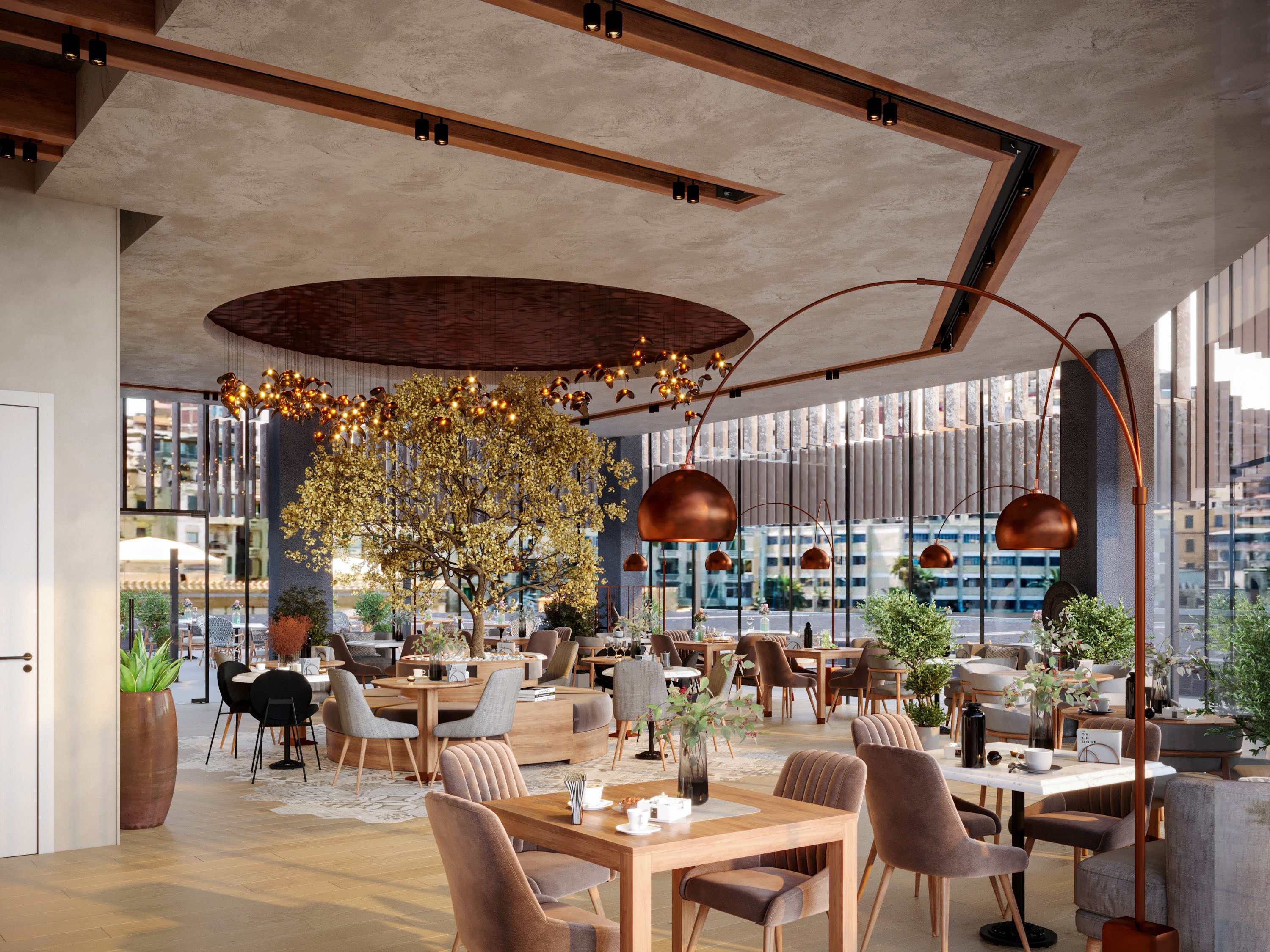 【Mahmoud Adel】OverDose Coffee Shop Design-9