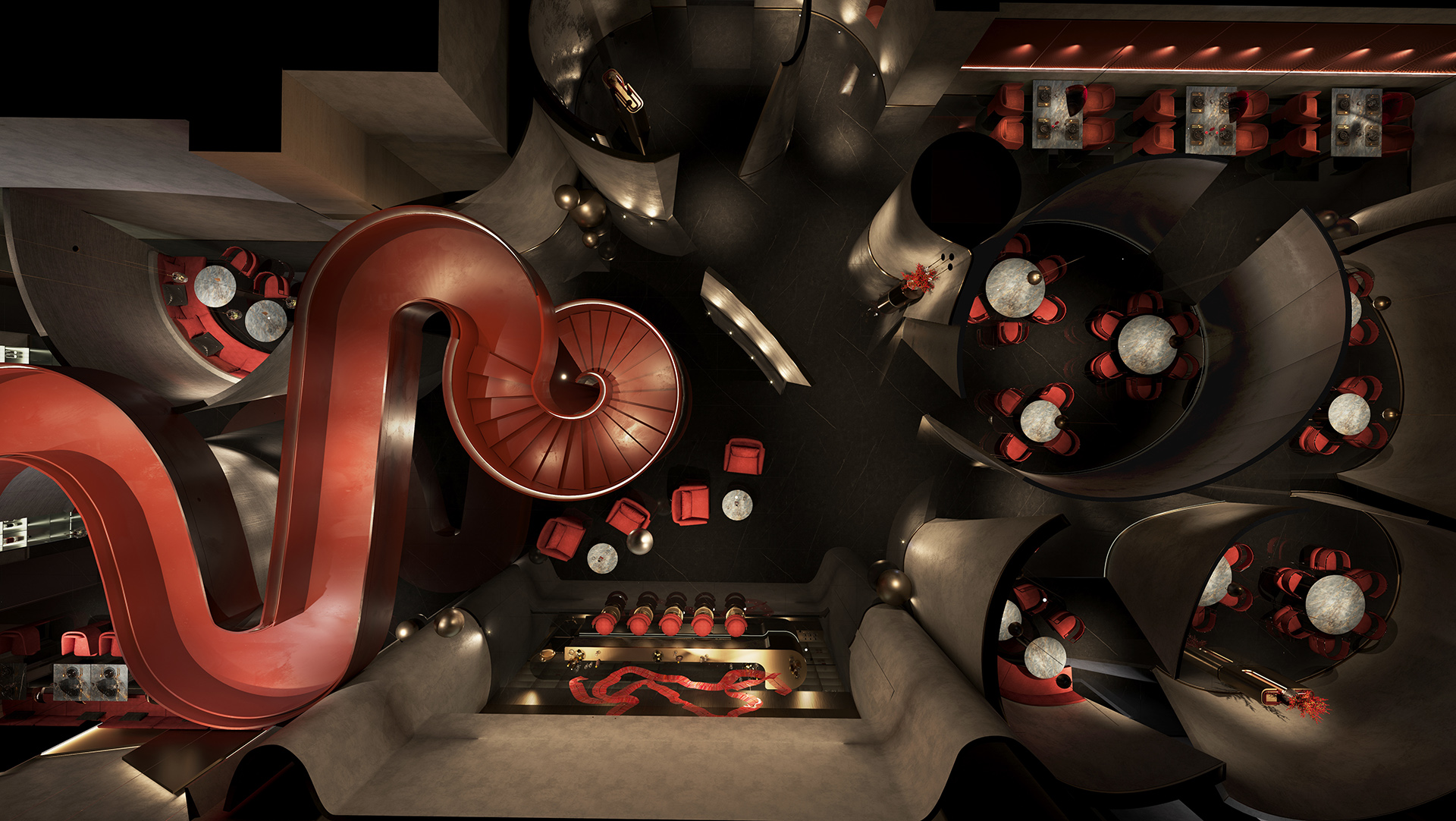 覓音·创意餐厅设计方案丨中国武汉丨卓美设计-33