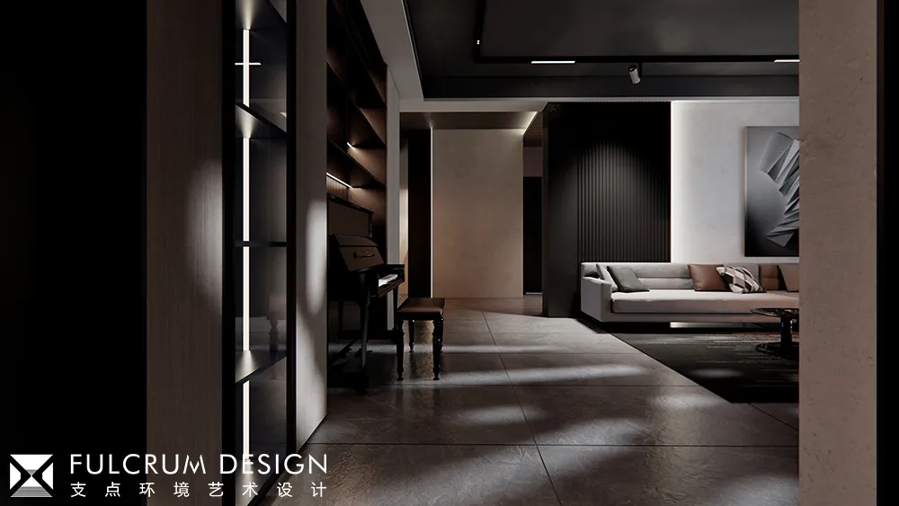 老房逆袭 · 现代台式光影之家丨美国凤凰城丨支点环境艺术设计-41