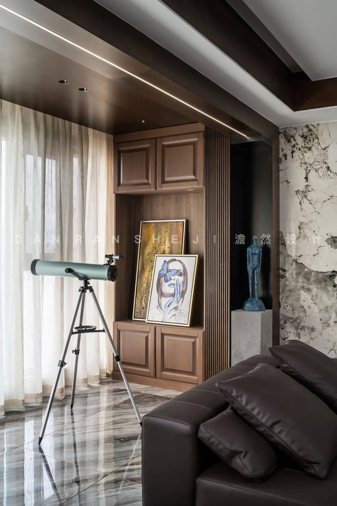 意式摩登风 · 招商云邸的三居室设计丨澹然团队-28
