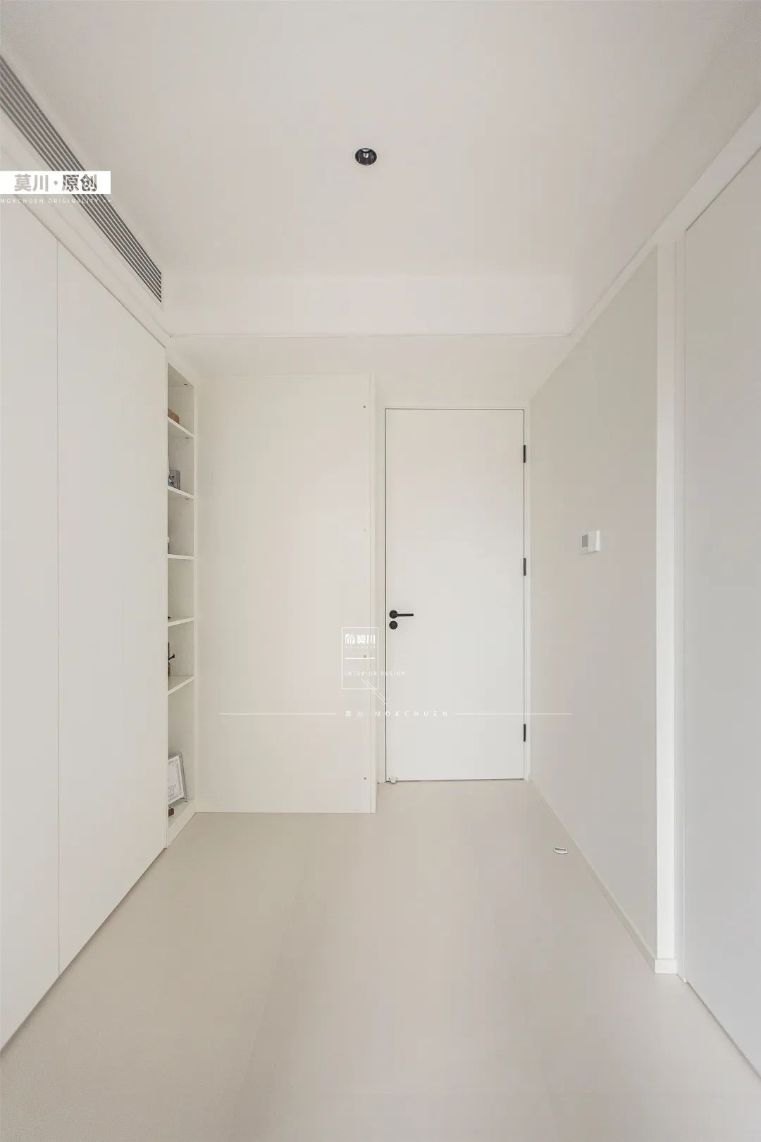 【莫川实景作品 | 厚德品园】断舍离+时代到来，极简奶油风格，化繁为简，更显设计功力-58