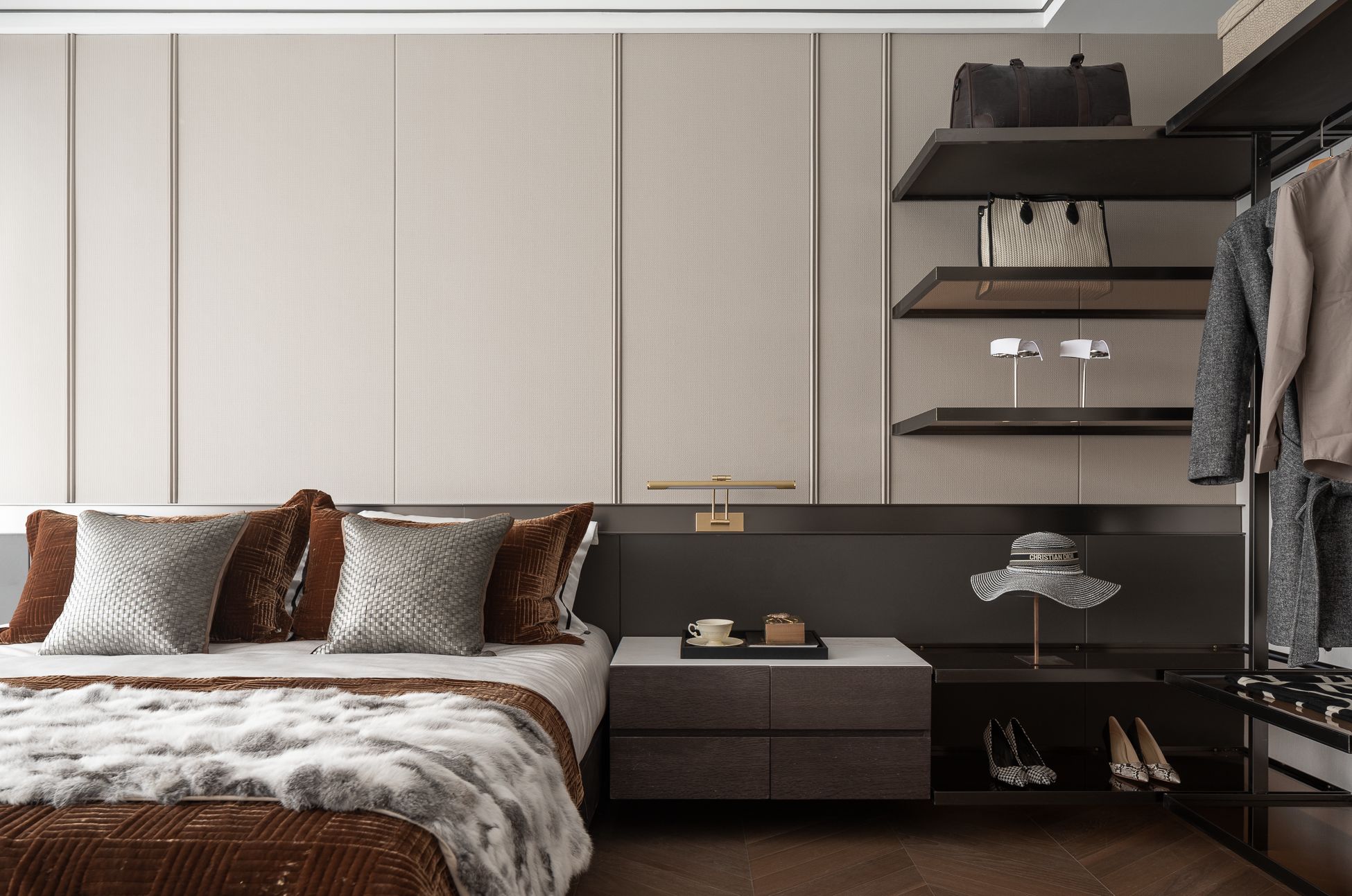 INNEST意巢设计：现代轻奢风的家简约又不失生活的格调-14