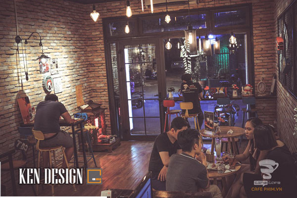 Cine Cafe - Thiết kế quán cafe độc đáo tích hợp phòng chiếu phim-21