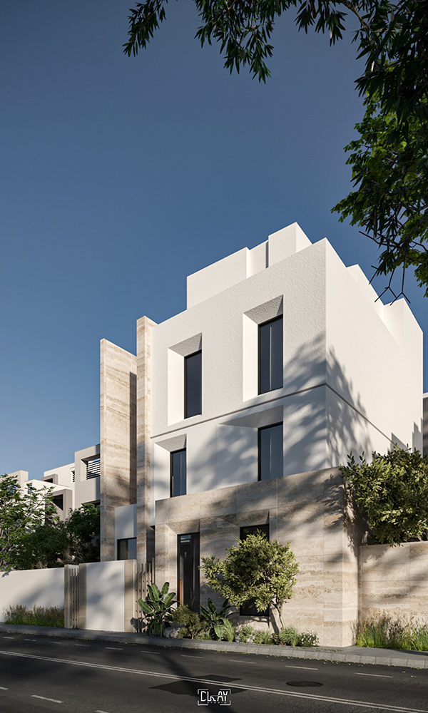 住宅建筑立面丨@clay studio-12