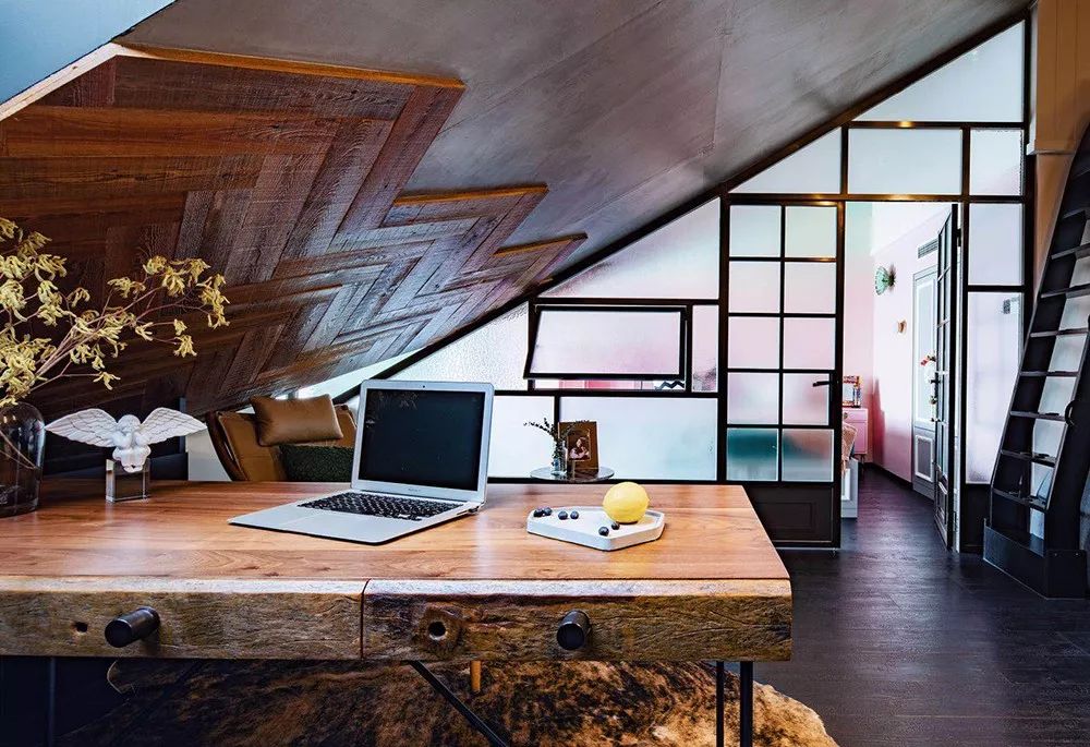 北京挑高阁楼改造,90㎡变 200㎡,设计师如何玩转空间魔法?-50