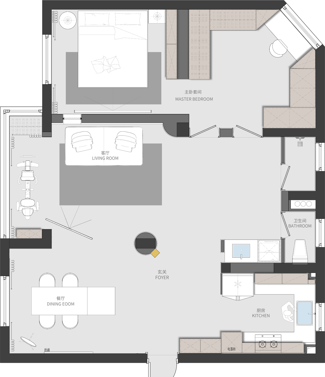 《PURE》健身博主的家-10