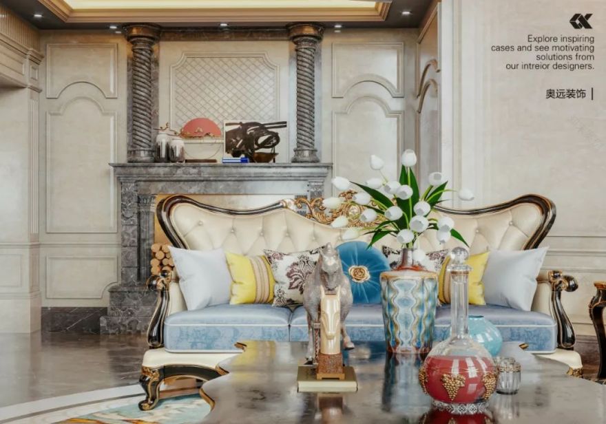 欧式轻奢,浙江嘉善大树星岛别墅设计-26