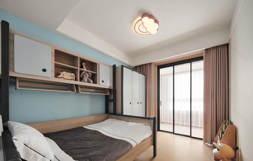 现代风精装房改造-41