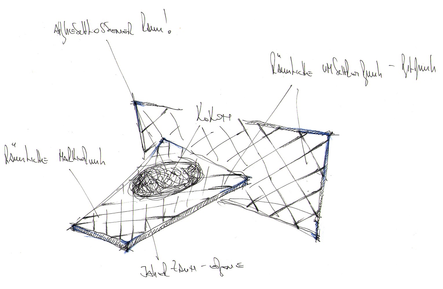 Heri&salli：花园茧形钢结构-15