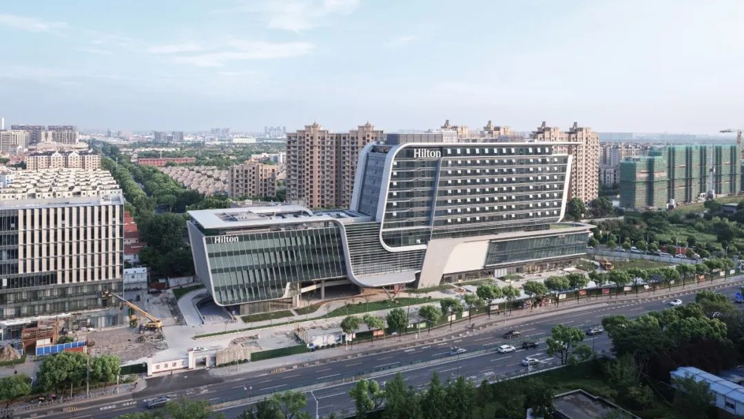 上海新虹桥灿辉希尔顿五星级酒店丨中国上海丨上海三益建筑设计有限公司-31