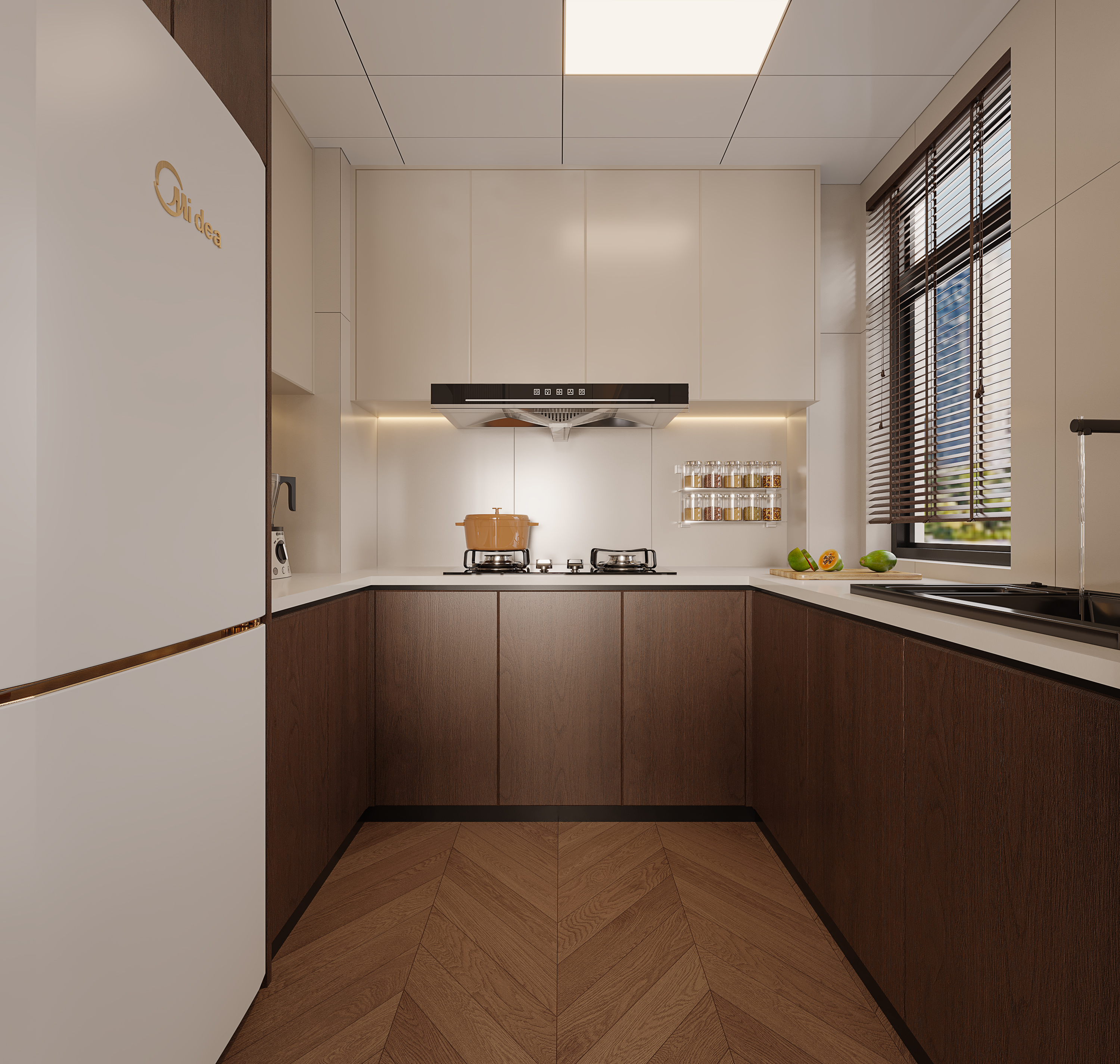 中古开放式书房，空间无限多的沟通-3