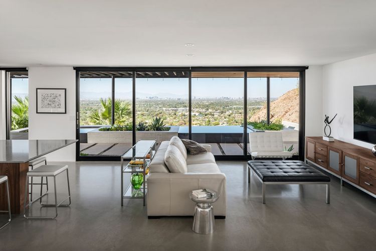 亞利桑那山腰的紅岩住宅：建築與沙漠景觀相互滲透 - WEHOUSE-7