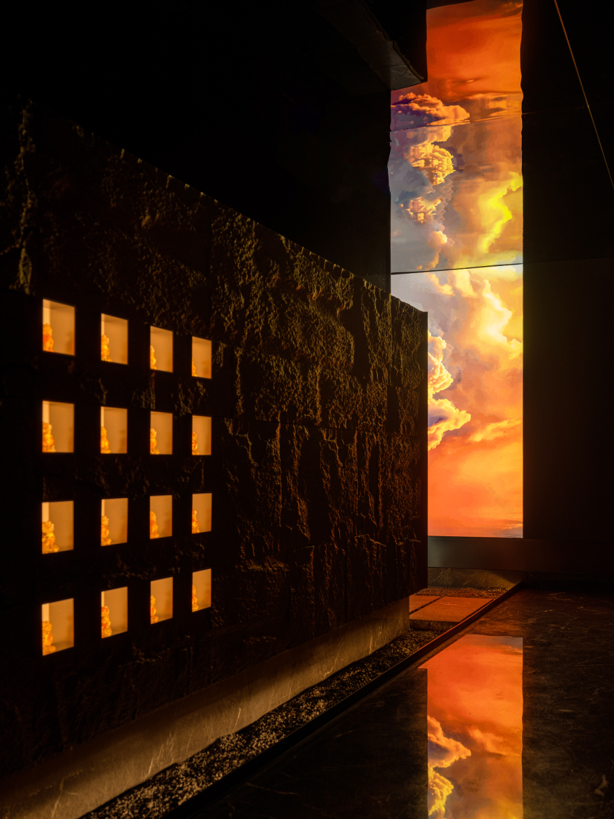 麒麟晟餐厅丨中国郑州丨杭州大相设计-21