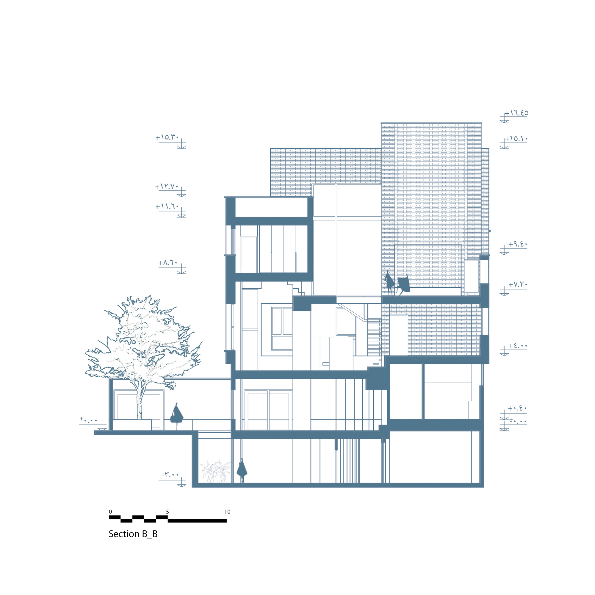 Hidden Bo·es 住宅大楼丨伊朗丨KaSa Office-51