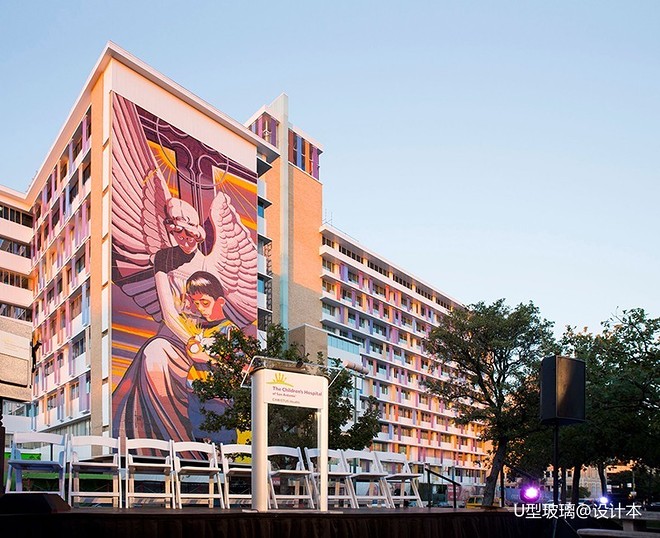 彩釉U型玻璃·圣安东尼奥儿童医院装修项目-11