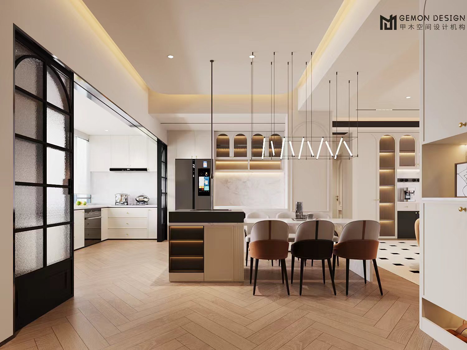 衡阳上河九章169㎡轻法设计丨中国衡阳丨GEMON DESIGN-1