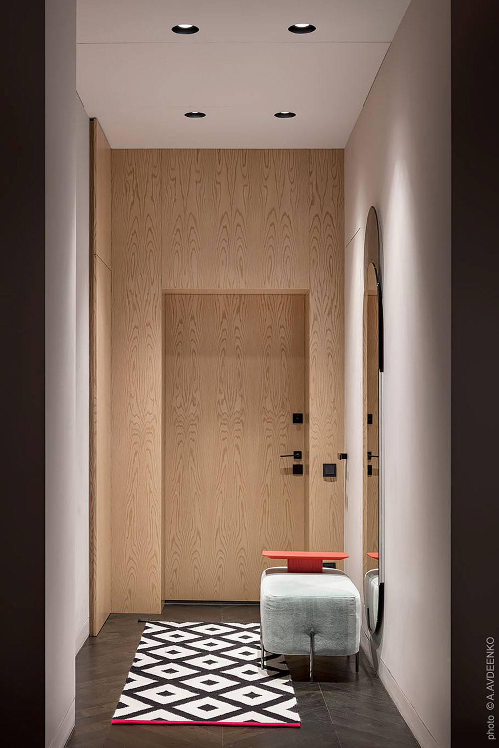 乌克兰 Dnipro 多彩波点公寓设计-17