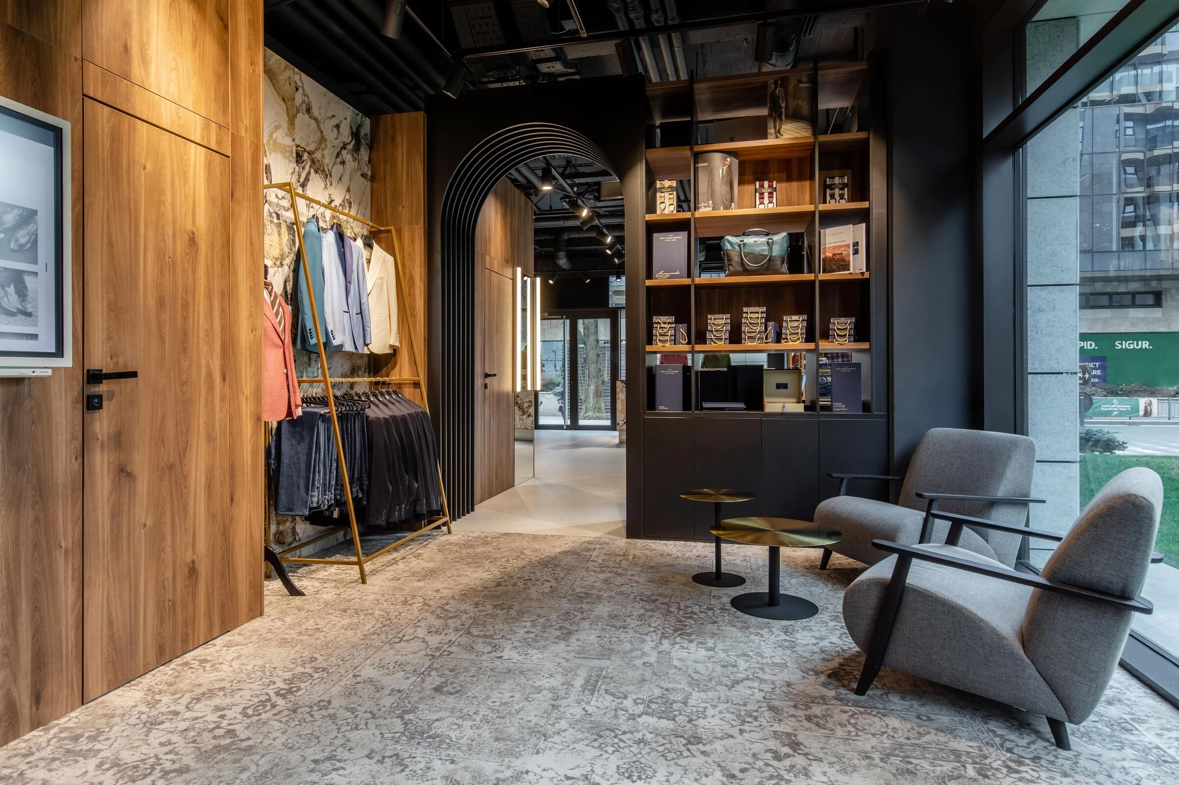 都铎裁缝展厅丨Romania丨Pure Mess Design-14