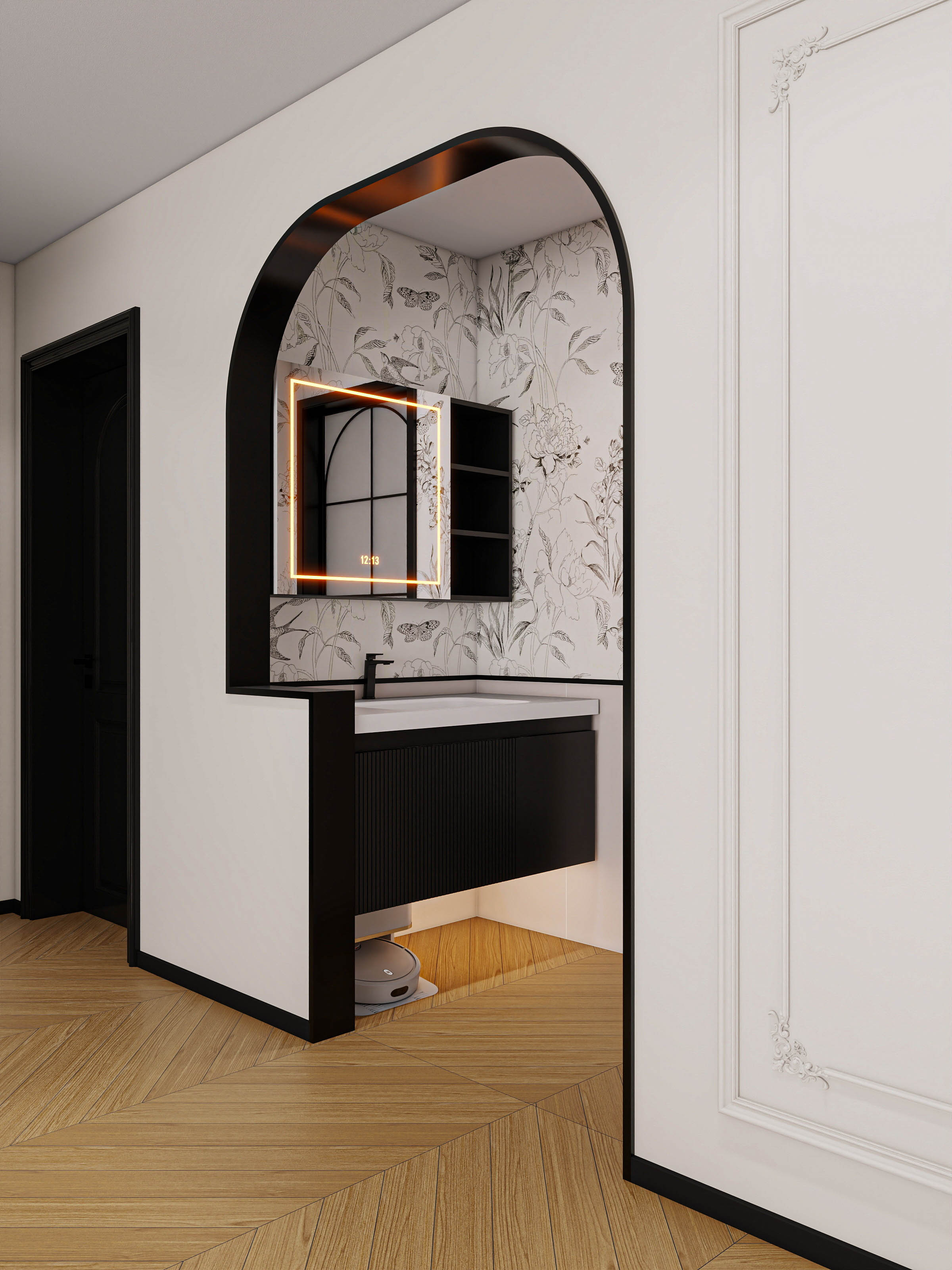 四川成都大邑滨江新城（138平方复古法式四居室）-22