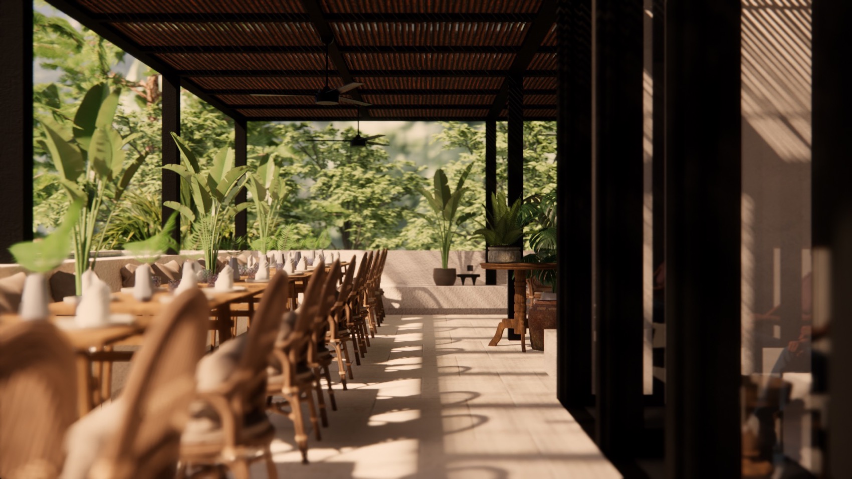 山脚下的夕榻餐厅 Citta Kitchen丨中国崇左丨夕榻建筑设计 Citta Architecture-99