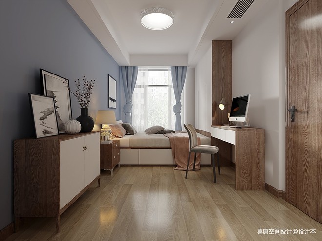 35万元三居98平米装修案例丨中国北京丨禾云设计-26