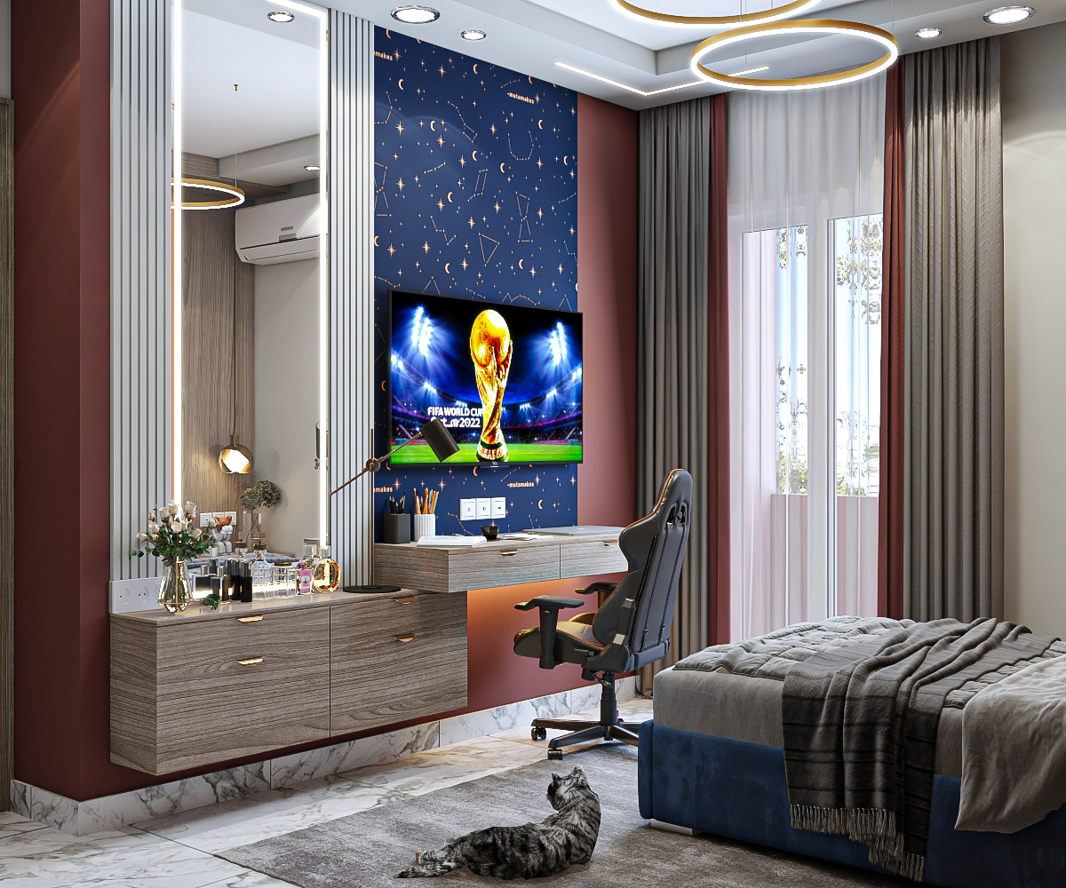 男孩房间现代风格丨ASMAA SAMIR-6